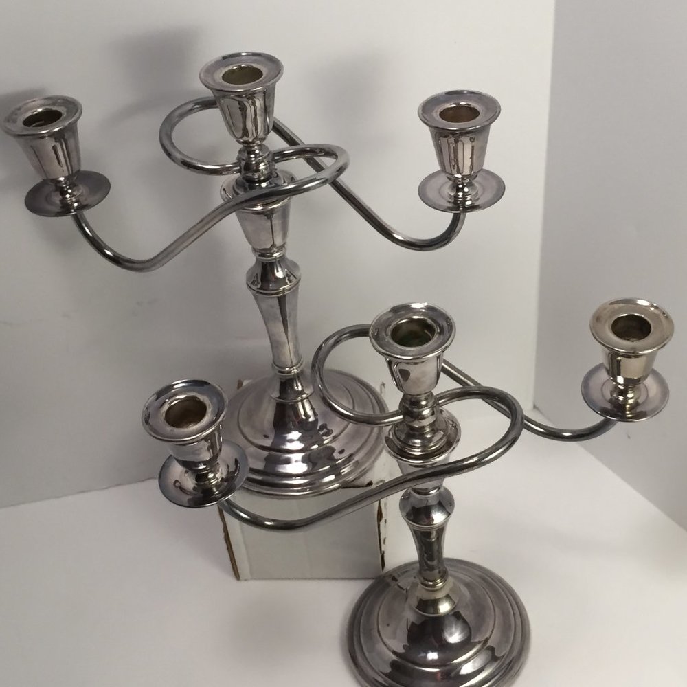 International Silver Co. Candelabra's Adler's N.O.